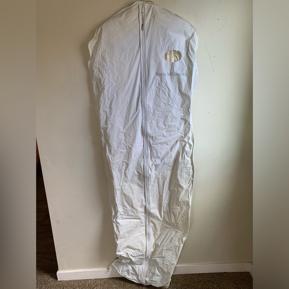 Vtg Jessica McClintock Victorian Edwardian Dress 8 Cottagecore Lace Wedding USA - Picture 16 of 16